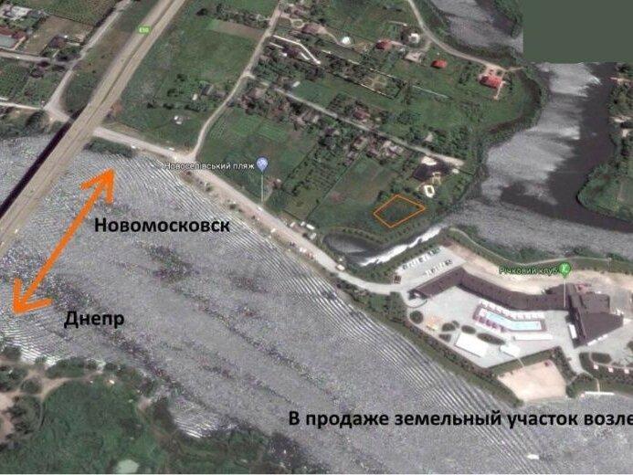 19 соток земли возле комплекса ОСТРОВ, Новомосковск, трасса Е50