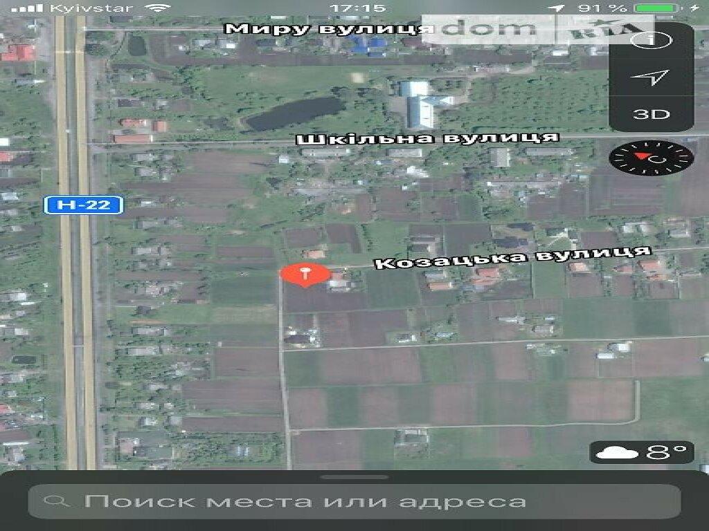 Продажа земельного участка под жилую застройку в селе Поддубцы