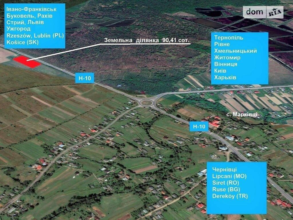 Продажа земельного участка коммерческого назначения в Ивано-Франковске, площадь 90 соток