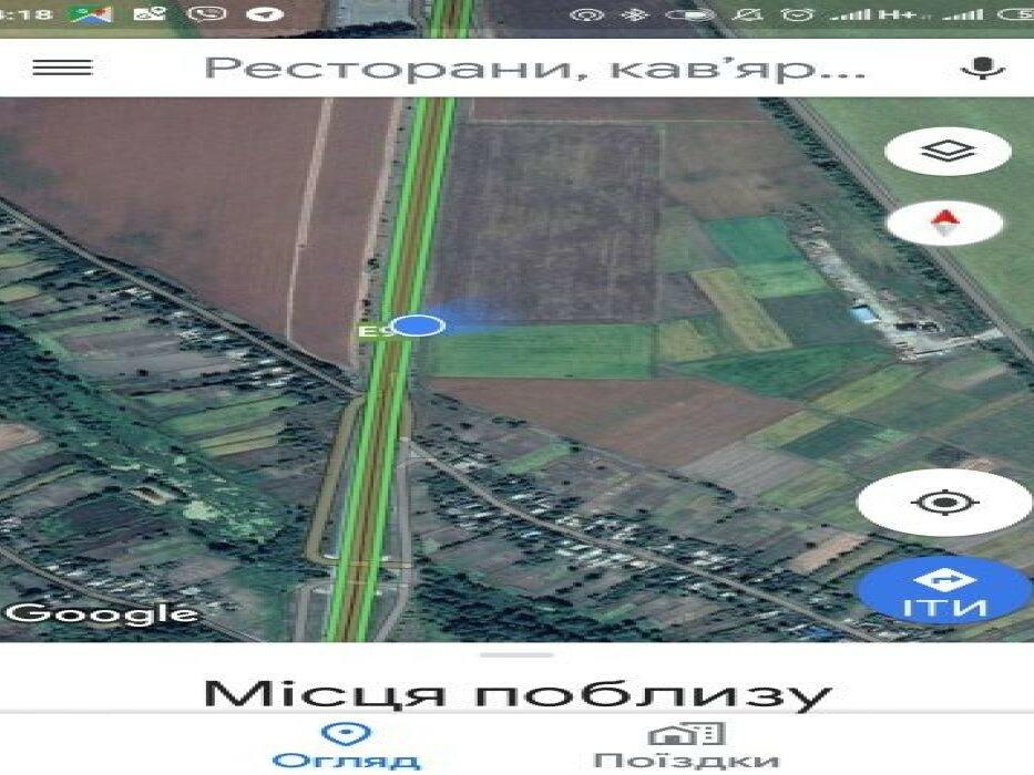 Земельна ділянка на трасі Одеса-Киїа