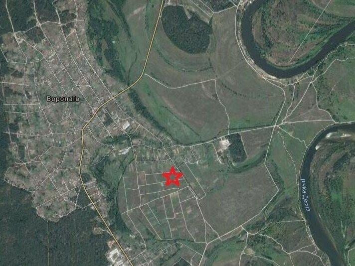 Продам земельну ділянку с.Воропаїв 20соток.