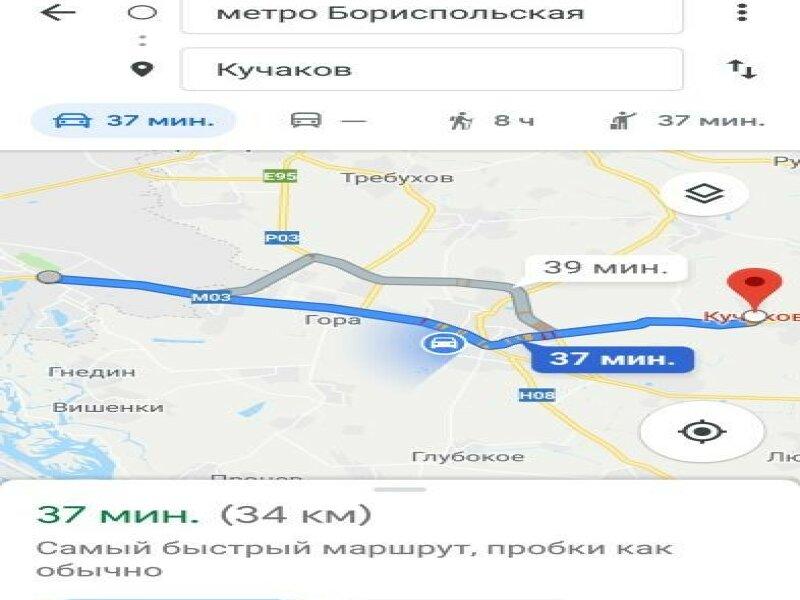 Продам участок земли 12 соток Кучаково(34 км.от метро Бориспольская)