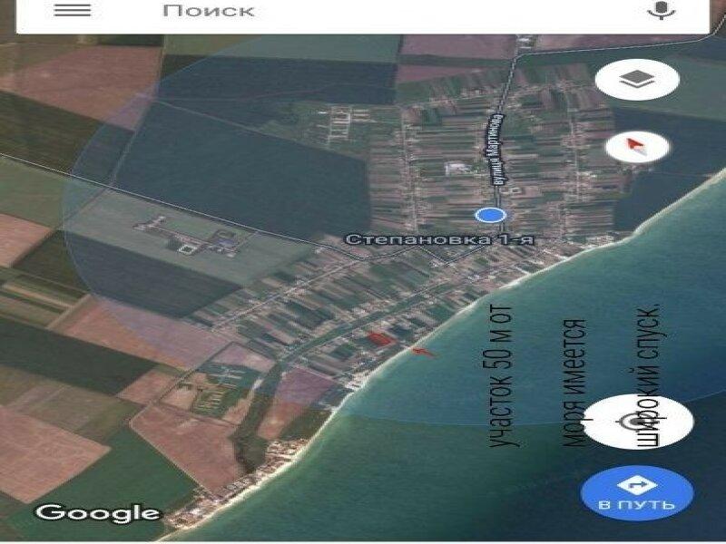 Продам участок на берегу Азовского моря 1500$ за сотку
