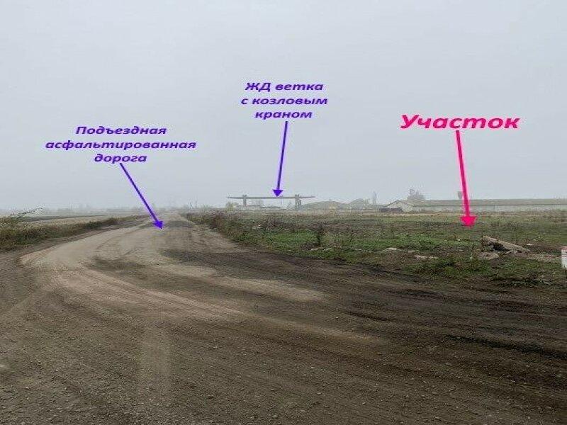Продажа земельного участка с бетонным покрытием в г. Первомайский