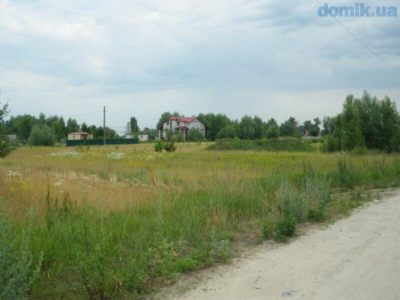 Участок земли для дачи на расстоянии 5 км от городской черты г. Киева