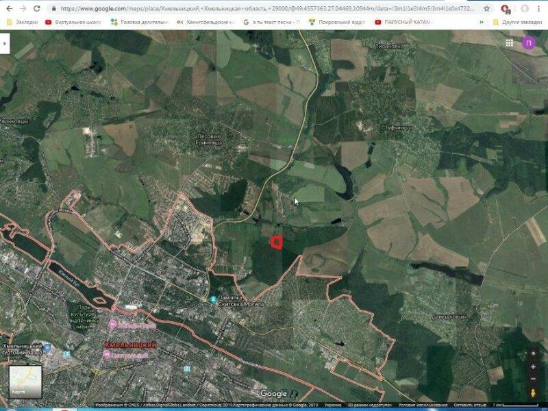 Земельна ділянка 4,34га 1км від Хмельницького