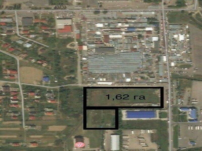 Продажа земельного участка коммерческого назначения в Ужгороде, район Дравци, Східна, площадь 1.61 Га