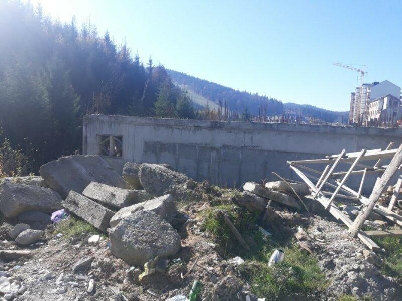 Незавершений об'єкт будівництва із землею на території ТК"БУКОВЕЛЬ"