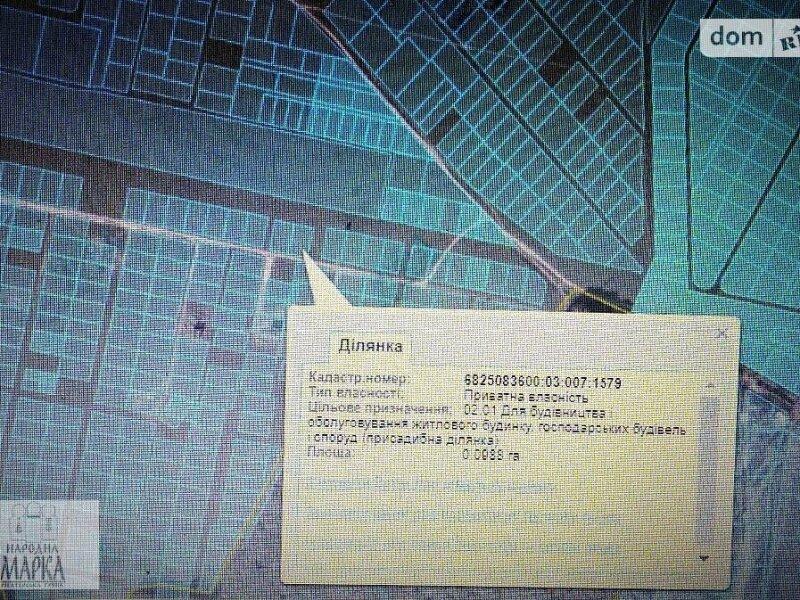 Продажа земельного участка под жилую застройку в Хмельницком, район Озерная, Паустовского, площадь 10 соток